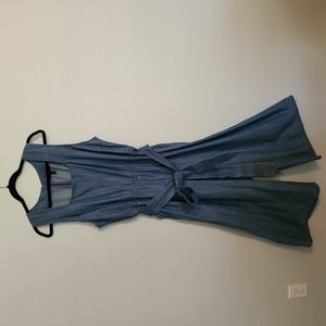 Lane Bryant Belted Jumpsuit